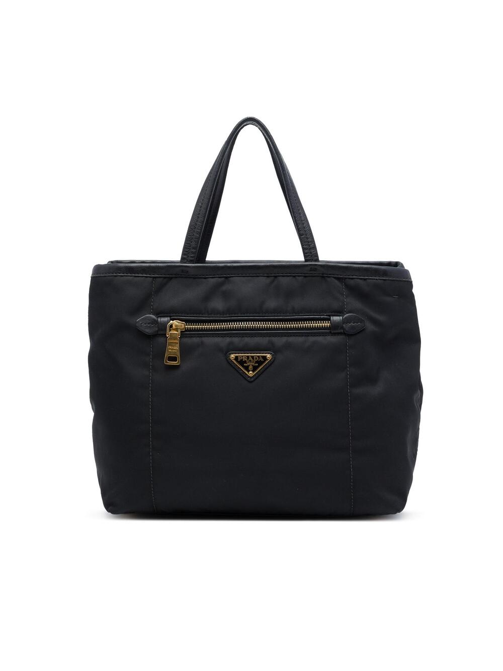 Prada Tessuto Tote Pre-Loved Black #359490P51B